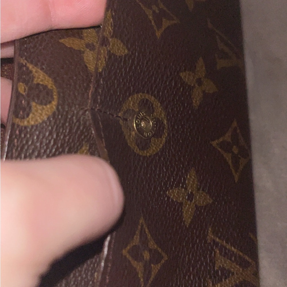 Louis Vuitton Dark Brown Monogram Wallet - Picture 10 of 16